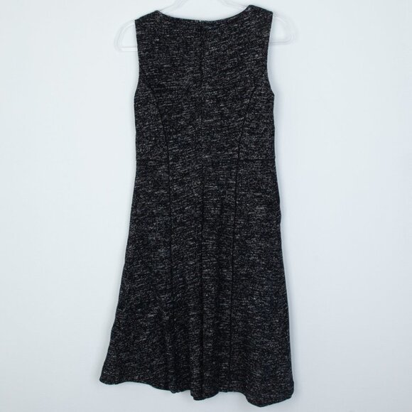 Talbots Sleeveless Fit & Flare Tweed Dress Size 4 NWT - Picture 6 of 7